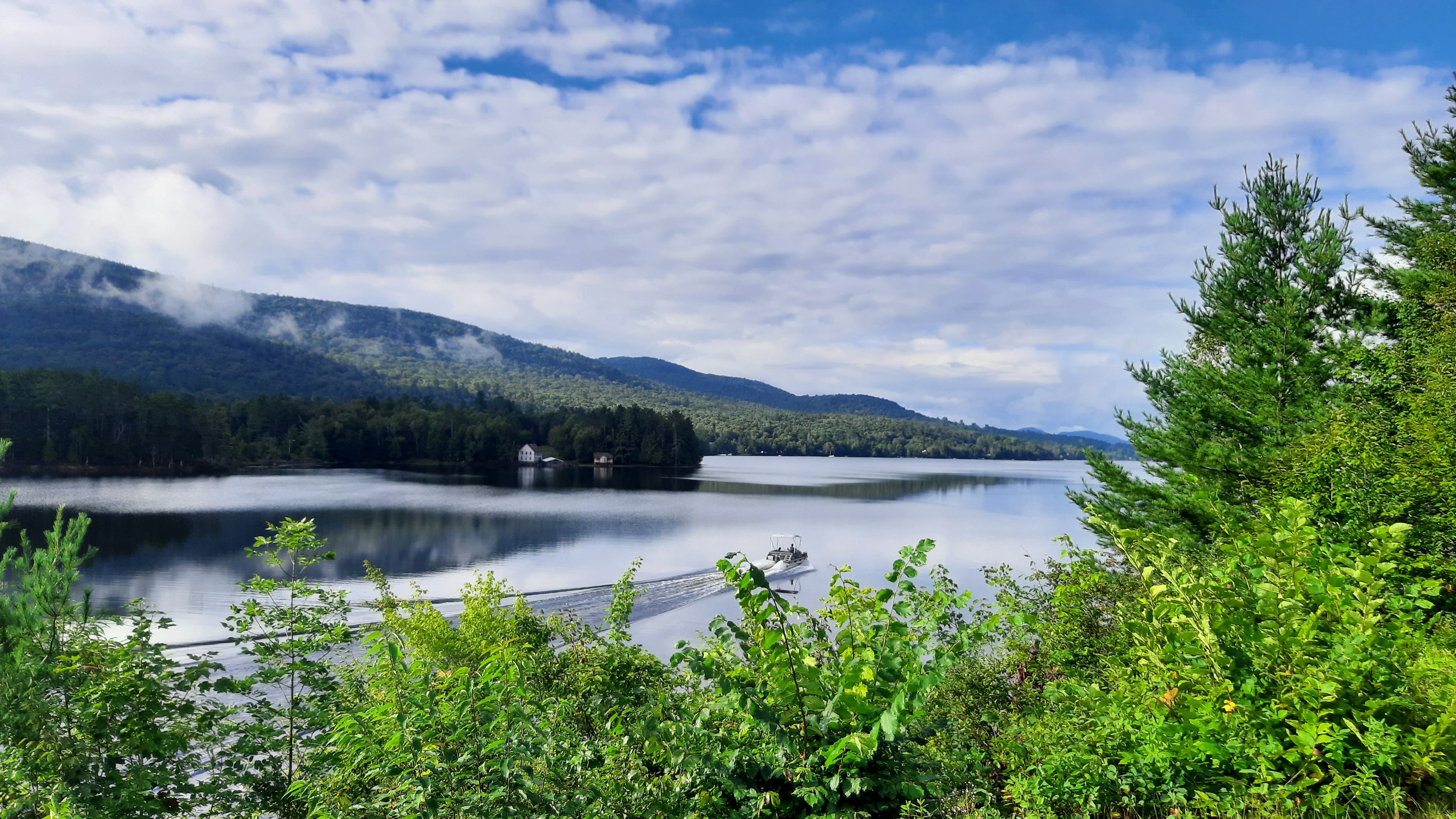 The view of Long Lake